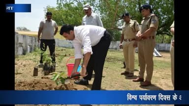 पन्ना: जिले में पुलिस अधीक्षक के निर्देश पर समस्त थानों व चौकियों में पुलिस अधिकारियों व कर्मचारियों ने किया वृक्षारोपण