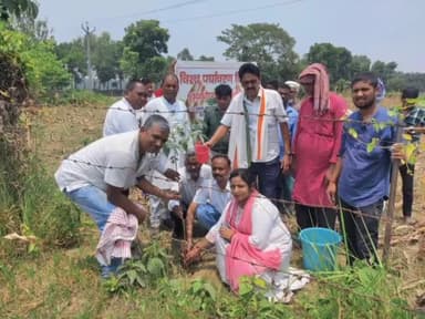 बारसोई: बारसोई में पौधारोपण विश्व पर्यावरण दिवस मनाया गया इस अवसर पर लोजपा रामविलास की जिला अध्यक्ष संगीता देवी ने पौधारोपण किया