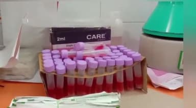 रामगढ़ चौक: प्राथमिक स्वास्थ्य केंद्र रामगढ़ में स्वास्थ्य कर्मियों ने 31 लोगों की कोविड–19 की जांच की