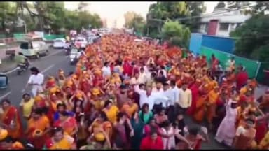 हुज़ूर: तुलसी नगर में निकाली गई भव्य कलश यात्रा में कांग्रेस विधायक पीसी शर्मा हुए शामिल, हज़ारों की संख्या में उमड़े श्रद्धालु