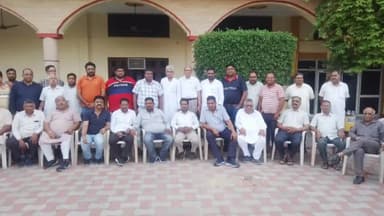 रतिया: अग्रवाल सभा की बैठक अग्रवाल धर्मशाला मेन बाजार हुई संपन्न, कई मुद्दों पर की चर्चा