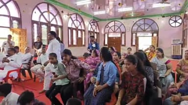 उकलाना: अनाज मण्डी स्थित गीता भवन में अग्रवाल वैश्य समाज द्वारा 12वीं की परीक्षा में अव्वल रहने वाले बच्चों को किया गया सम्मानित