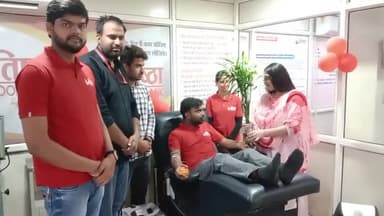 पर्यावरण दिवस के उपलक्ष्य में प्रतिष्ठा ब्लड बैंक में रक्तदान-पेड़ और जीवन मुहिम का शुभारंभ करते हुए।
#environmentday