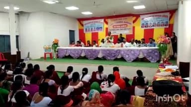 बस्तर: सद्भावना भवन में मितानिन स्वास्थ्य पंचायत सम्मेलन में शामिल हुए बस्तर विधायक लखेश्वर बघेल