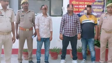 तुलसीपुर: थाना कोतवाली जरवा की पुलिस टीम ने शांति भंग के मामले में चार अभियुक्तों को किया गिरफ्तार