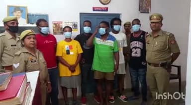 जेवर: अवैध रूप से रह रहे 6 विदेशी नागरिकों को रबूपुरा थाना पुलिस ने सुपरटेक गोल्फ कंट्री सोसाइटी से किया गिरफ्तार