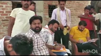 नईसराय: कड़ेसरा गांव पहुंचे कांग्रेस कार्यकर्ता, नारी सम्मान योजना को लेकर भरे महिलाओं के फॉर्म