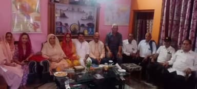 लगदू: बीजेपी मंडल ने लगडू में चलाया संपर्क से समर्थन अभियान, दी योजनाओं की जानकारी