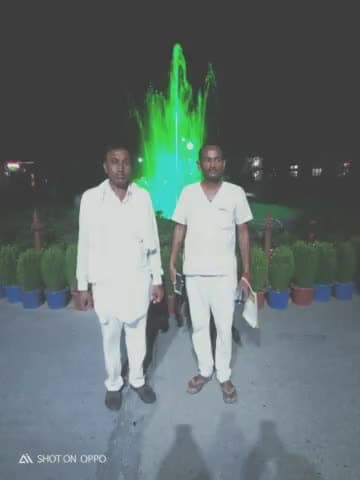 #योग #ऋषि #स्वामी #रामदेव जी महाराज के पुरुषार्थ भरी जगह #योगग्राम मे रामलाल जी गुर्जर योग शिक्षा के साथ आनंद का षण