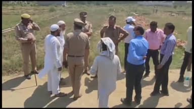 मुरादाबाद: विकास प्राधिकरण ने ग्राम रसूलपुर नगला खेम व ताजपुर माफी में अवैध निर्माण को किया ध्वस्त