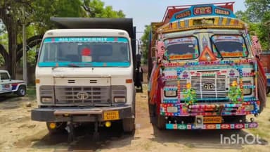लखीसराय: टाउन थाना लखीसराय की पुलिस ने बायपास रोड से अवैध ओवरलोड बालू लदे दो ट्रक को पकड़ा