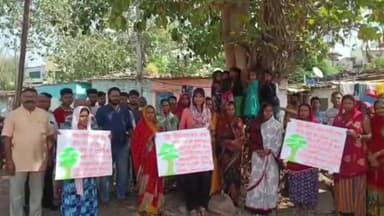 हुज़ूर: बागसेवनिया विश्वकर्मा मंदिर के पीछे पीपल का पेड़ बचाने की मुहिम हुई तेज, लोगों ने बनाई मानव श्रृंखला