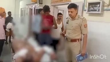 गोंडा: पिपरा पदुम में जमीनी विवाद में बम लगने से युवक हुआ गंभीर रूप से घायल,सूचना पर मौके पर पहुंची पुलिस ने किया जांच पड़ताल