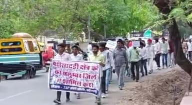 सलूम्बर: जिला सलूंबर में बड़ी सादड़ी की पंचायतों को शामिल करने की मांग, ग्रामीणों ने संभागीय आयुक्त को सौंपा ज्ञापन