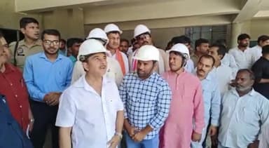गोंडा: निर्माणाधीन मेडिकल कॉलेज का गोंडा सांसद ने किया निरीक्षण, दिए आवश्यक दिशा-निर्देश