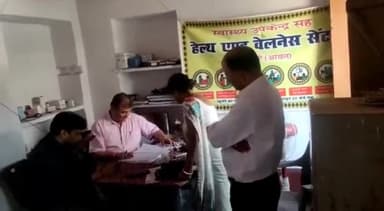 करपी: तेरा स्वास्थ्य उपकेंद्र सह हेल्थ एंड वैलनेस सेंटर का निरीक्षण गैर संचारी रोग पदाधिकारी ने किया