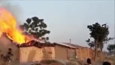 बोखड़ा: सतेर गांव में घर में लगी आग, ₹1.50 लाख की संपत्ति जलकर हुई राख