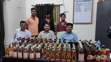 लखीसराय: नंदपुर ढाला के समीप से पुलिस ने 138 बोतल विदेशी शराब के साथ दो विक्रेताओं को किया गिरफ्तार