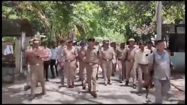 अमरोहा: एसपी आदित्य लांग्हे के निर्देश पर जिले भर के अलग-अलग स्थानों से 23 लोगों का शांति भंग में किया गया चालान