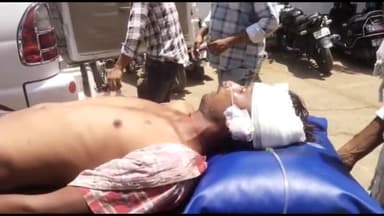 पन्ना: श्री जुगल किशोर मंदिर में शेड निर्माण के दौरान हुआ हादसा, मजदूर हुआ गंभीर रूप से घायल; रीवा मेडिकल कॉलेज रेफर