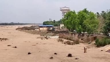 गया टाउन सीडी ब्लॉक: गया के बतसपुर में फल्गु नदी पर  दबंगों ने किया अतिक्रमण,गया डीएम ने बोधगया सीओ को दिया था जॉच का आदेश।