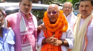 करपी: किंजर में बिहार भाजपा के सह प्रभारी एवं लोकसभा प्रभारी का भाजपा जिला अध्यक्ष के नेतृत्व में किया गया भव्य स्वागत