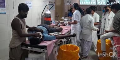 झिंझरी में टीन शेड टूटने से युवक के हाथ में आई चोट, जिला अस्पताल में इलाज जारी