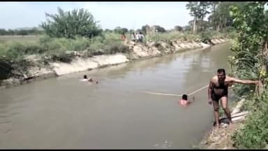 चरखी दादरी: मैहड़ा में नहर में नहाने गया सांकरोड निवासी युवक डूबा, पुलिस व फायर ब्रिगेड की टीमों का सर्च अभियान जारी