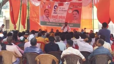 बलरामपुर: सदर विकासखंड बलरामपुर परिसर में आयोजित लाभार्थी सम्मेलन को सदर विधायक पलटू राम ने किया संबोधित