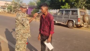 दुर्गुकोंदल: शराब पीकर वाहन चलाने वाले पर दुर्गुकोंदल पुलिस ने की बडी कार्यवाही