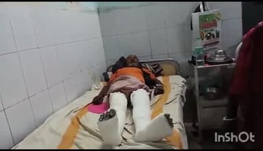 पूर्णिया पूर्व: कसवा के पास बस की टक्कर लगने से बुजुर्ग के टूटे दोनों पांव, घायल बुजुर्ग जीएमसीएच में भर्ती