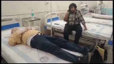 बिहार: जहाना गांव के पास गिट्टी से लदे ट्रक ने कार में मारी टक्कर, 3 लोग हुए जख्मी