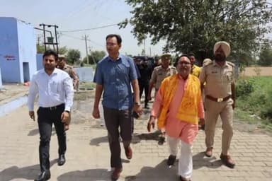 अनूपशहर: अनूपशहर व आहार क्षेत्र मे धार्मिक स्थलो का SSP श्लोक कुमार व CDO कुलदीप मीणा ने आगामी त्योहारो की तैयारियो का लिया जायजा