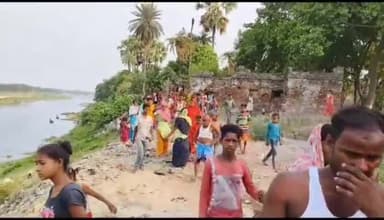 मीनापुर: दादर पुल के समीप बूढ़ी गंडक नदी में मंगलवार को दो युवकों का शव मिलने से इलाके में मचा हड़कंप