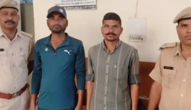 सलूम्बर: सलूंबर मारपीट कर अवैध रूप से रुपए मांगने वाले दो आरोपीयो को देवलिया से लसाडिया पुलिस ने किया गिरफ्तार न्यायालय में किया