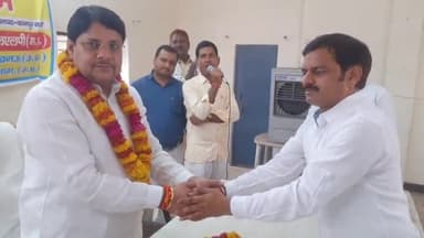 घाटमपुर: ब्लॉक परिषद में क्षेत्रीय एमएलसी अविनाश सिंह चौहान ने की प्रेस वार्ता, मोदी सरकार की गिनाई उपलब्धियां