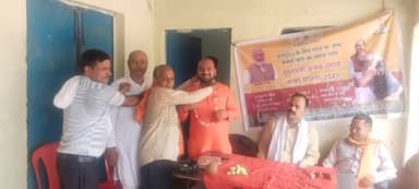 त्योंथर: मुख्यमंत्री कृषक ऋण ब्याज माफी कार्यक्रम के तहत सहकारी सेवा समिति नौवस्ता में कार्यक्रम हुआ आयोजित