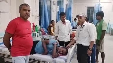 बिहार: सदर अस्पताल कैम्पस में एक मजदूर को बाइक सवार ने मारा टक्कर ,बाइक सवार हुआ जख्मी