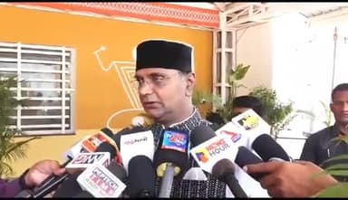 हुज़ूर: पीएम मोदी के दौरे को लेकर आयोजित समीक्षा बैठक समाप्त होने के बाद मंत्री विश्वास सारंग ने मीडिया से की चर्चा