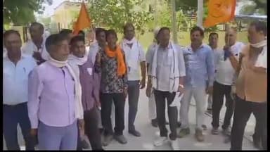 पीपलदा: इटावा भारतीय किसान संघ ने एसडीएम को ज्ञापन सौंपकर बारिश से पूर्व ड्रेनो की सफाई करवाने की मांग की