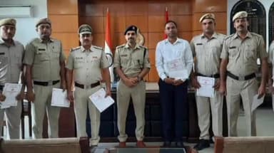 पानीपत: पानीपत एसपी ने एसपी कार्यालय में एटीएम उखाड़ कर ले जाने वाले अंतर्राज्यीय गिरोह को पकड़ने वाली CIA1 टीम को किया सम्मानित