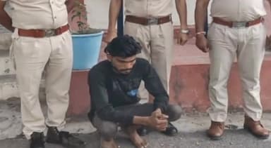 सलूम्बर: हिंदुस्तान जिंक के टेलिंग डेम पर चोरी करने के मामले में फरार आरोपी को उसके गांव से पुलिस ने किया गिरफ्तार