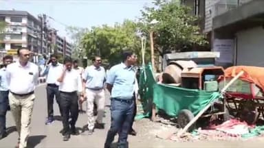 हुज़ूर: न्यू मार्केट में पार्किंग की व्यवस्थाओं को सुरक्षित करने के लिए कलेक्टर आशीष सिंह ने किया निरीक्षण