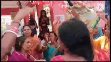 रहुई: गंजपर गांव स्थित शिवालय मंदिर में 24 घंटे अखंड कीर्तन का हुआ समापन