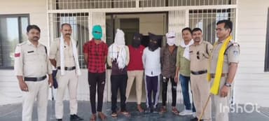 टीकमगढ़: धजरई गांव के पास हुई लूट का पुलिस ने किया खुलासा, 5 आरोपी गिरफ्तार