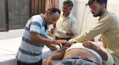 बेहट: सढोली भुड़ रोड पर अनियंत्रित बाइक सड़क पर गिरी, हादसे में बाइक सवार गम्भीर घायल