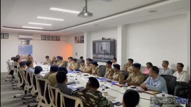 देहरादून: पुलिस मुख्यालय देहरादून में शुरू हुई कावड़ अंतरराज्यीय मेला कोआर्डिनेशन बैठक, तमाम पुलिस अधिकारी रहे मौजूद