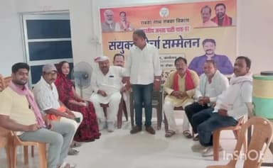 सरैया: महा जनसंपर्क अभियान के तहत मोती चौक पर भाजपा की ओर से संयुक्त मोर्चा सम्मेलन का किया गया आयोजन