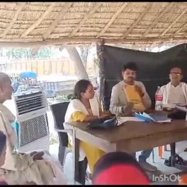 कलेर: भूमि संबंधी मामलों के निपटारे लेकर मेंहंदिया थाने में लगा जनता दरबार, मामलों का हुआ निष्पादन