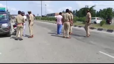 मुरादाबाद: पुलिस ने मुखबिर की सूचना पर ग्राम मुड़िया के पास से एक आरोपी को चाकू के साथ किया गिरफ्तार